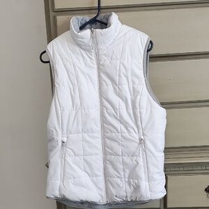 Free Country Women's White Quilted Vest